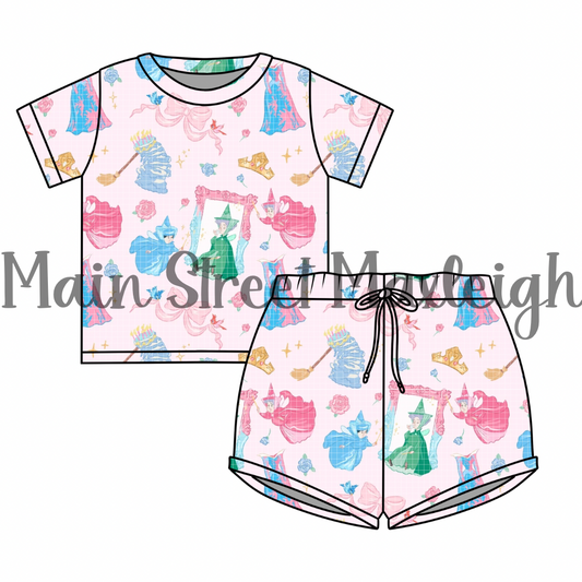 Sleeping rose Waffle set