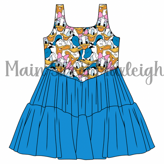 Duck mash up dress