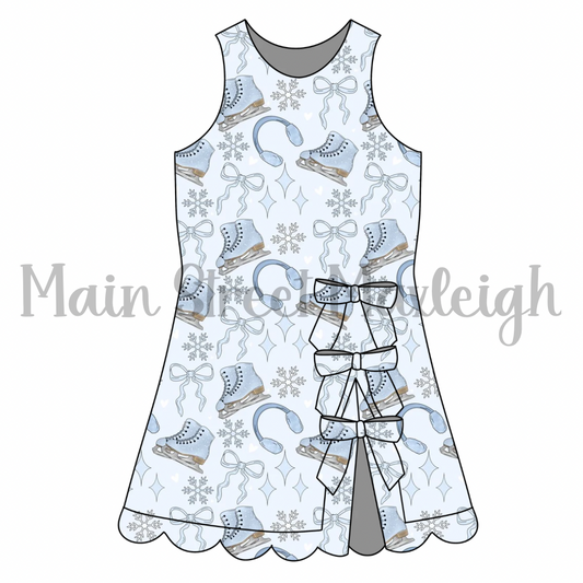 Skate bow dress