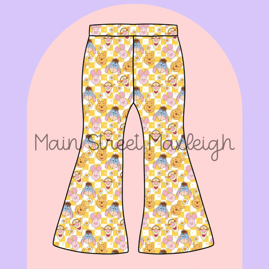 Pooh checkered Flares