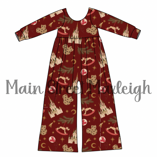 Christmas rocking “horse” romper