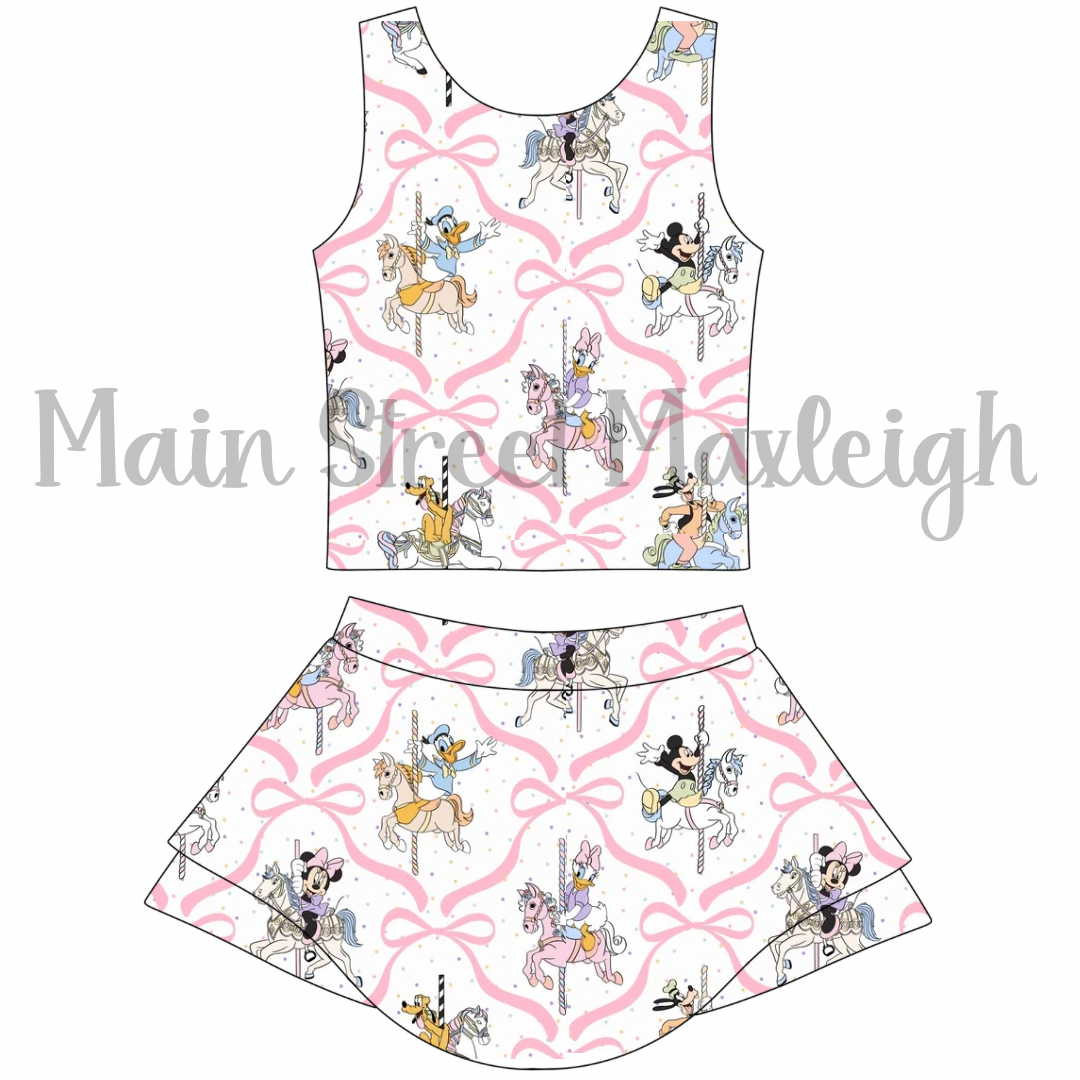 Carousel yoga set