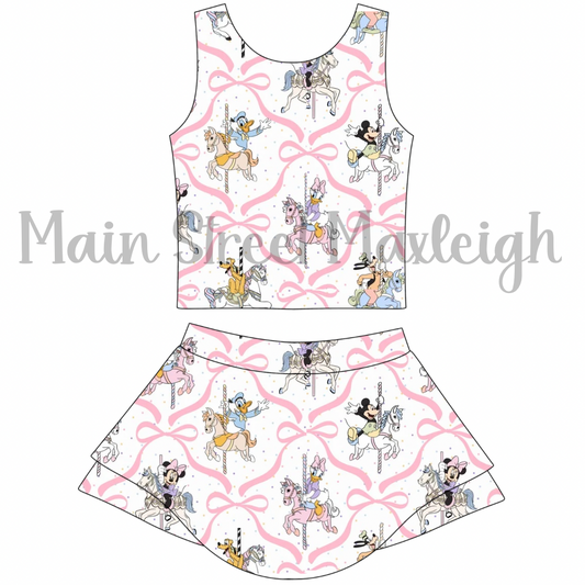 Carousel yoga set