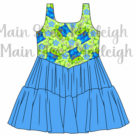 The Claw mesh dress