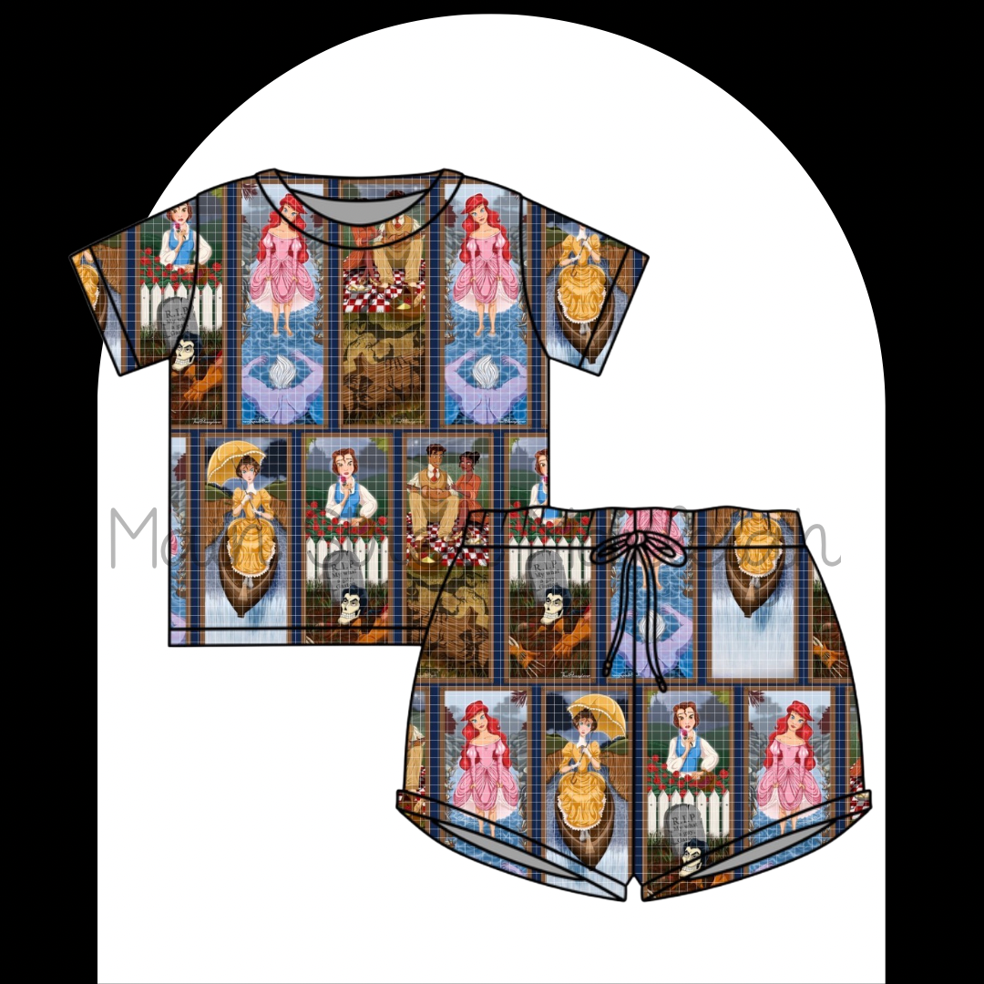 Haunted princess waffle set