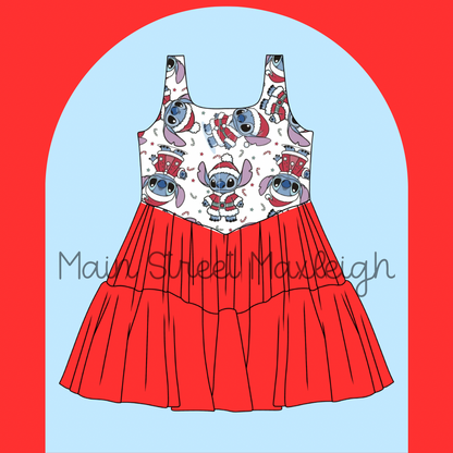 Stitch Santa Dress