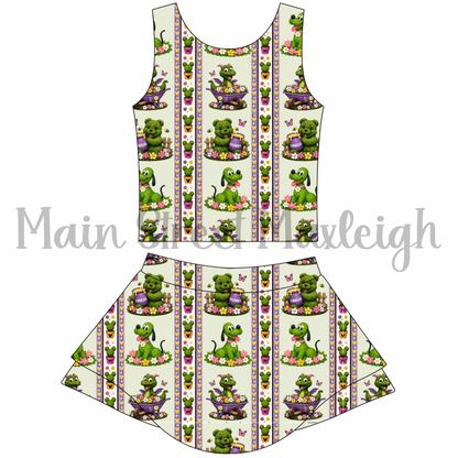 Flower Garden yoga set