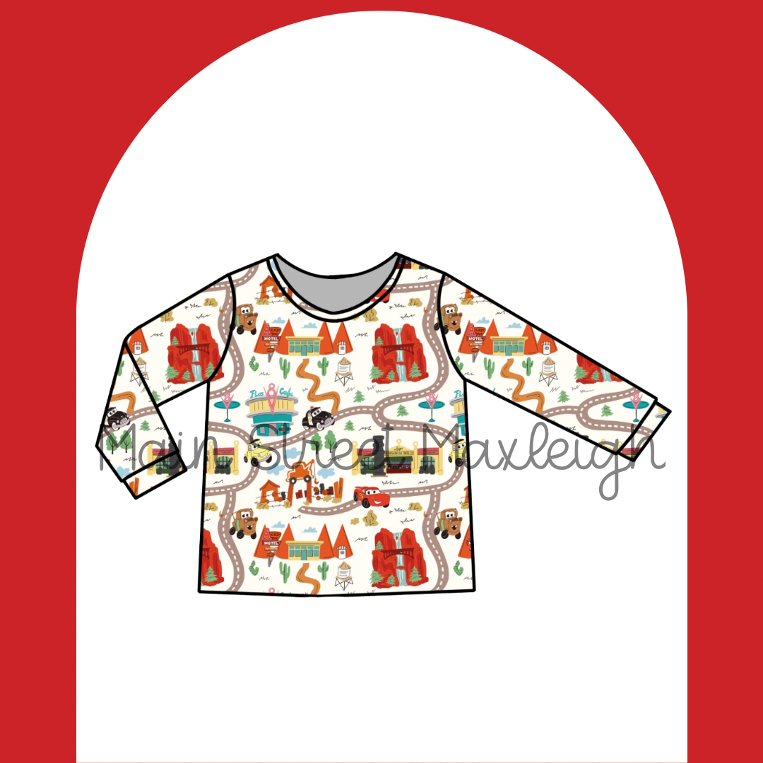 Cars long-sleeve top