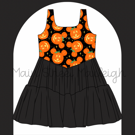 Halloween on Main Street dress