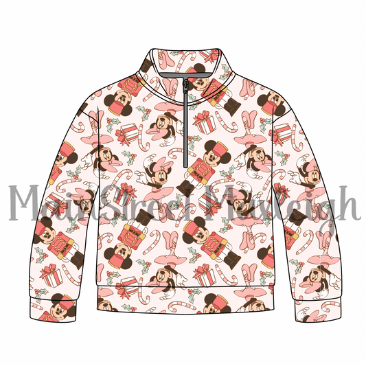 Magic nutcracker half zip up