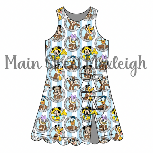 Animal kingdom bow dress