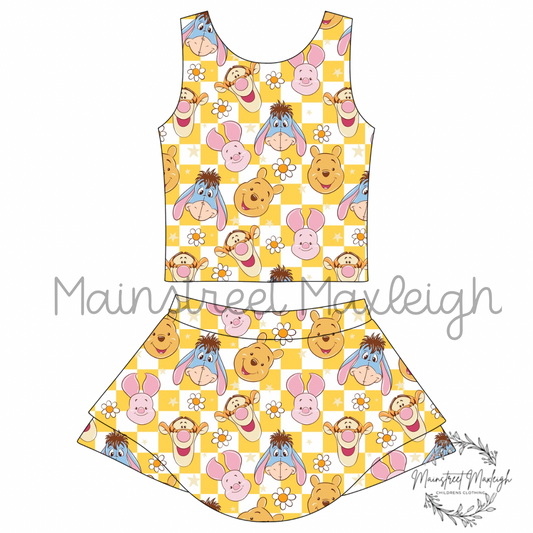 Pooh yoga set