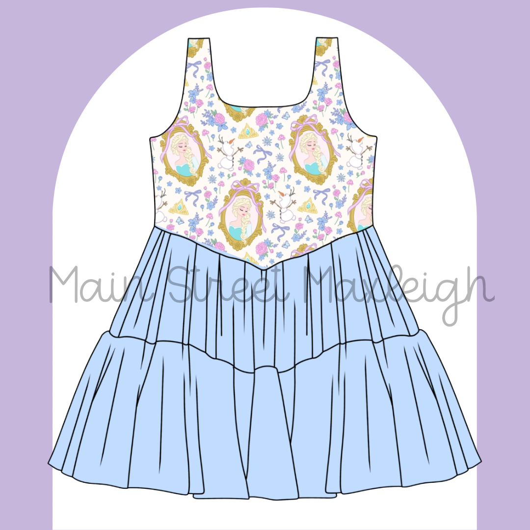 Ice queen dress