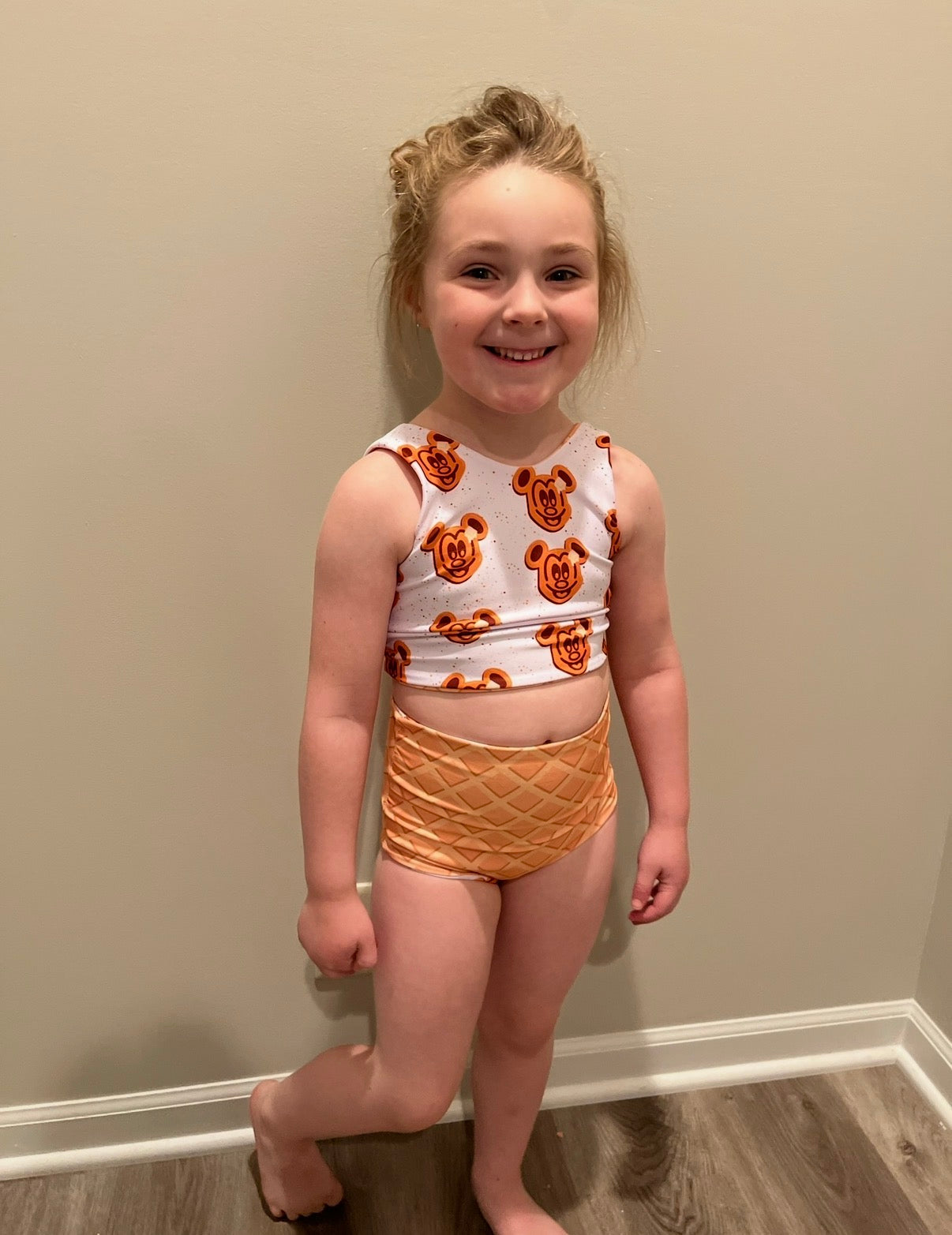 Mouse waffle reversible swim
