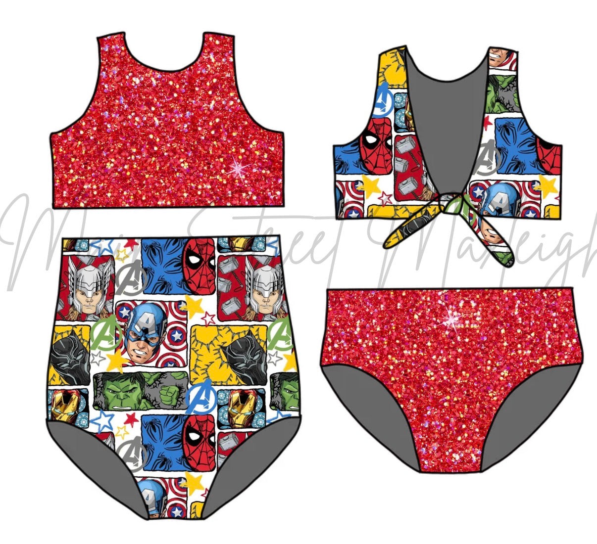 Hero block reversible swim