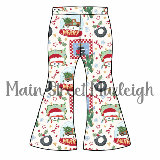 Christmas cars flares