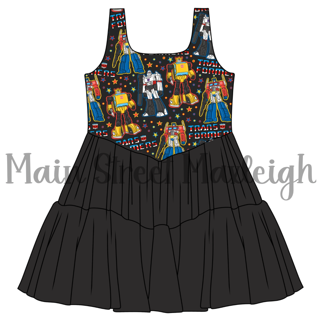 Transform mesh dress