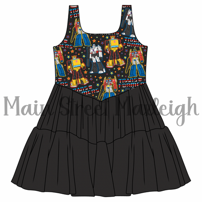 Transform mesh dress