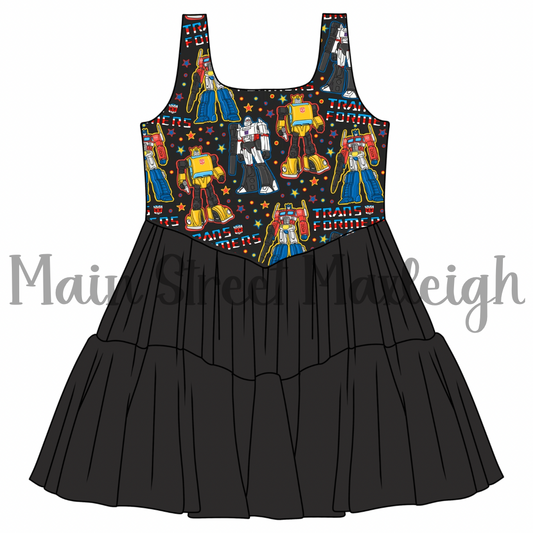 Transform mesh dress
