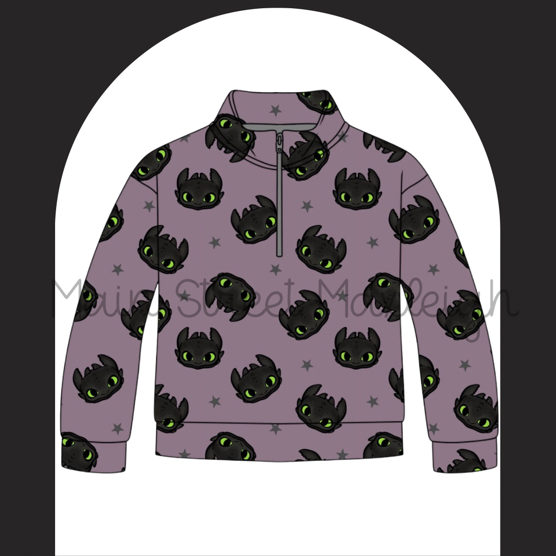 Toothless zip up