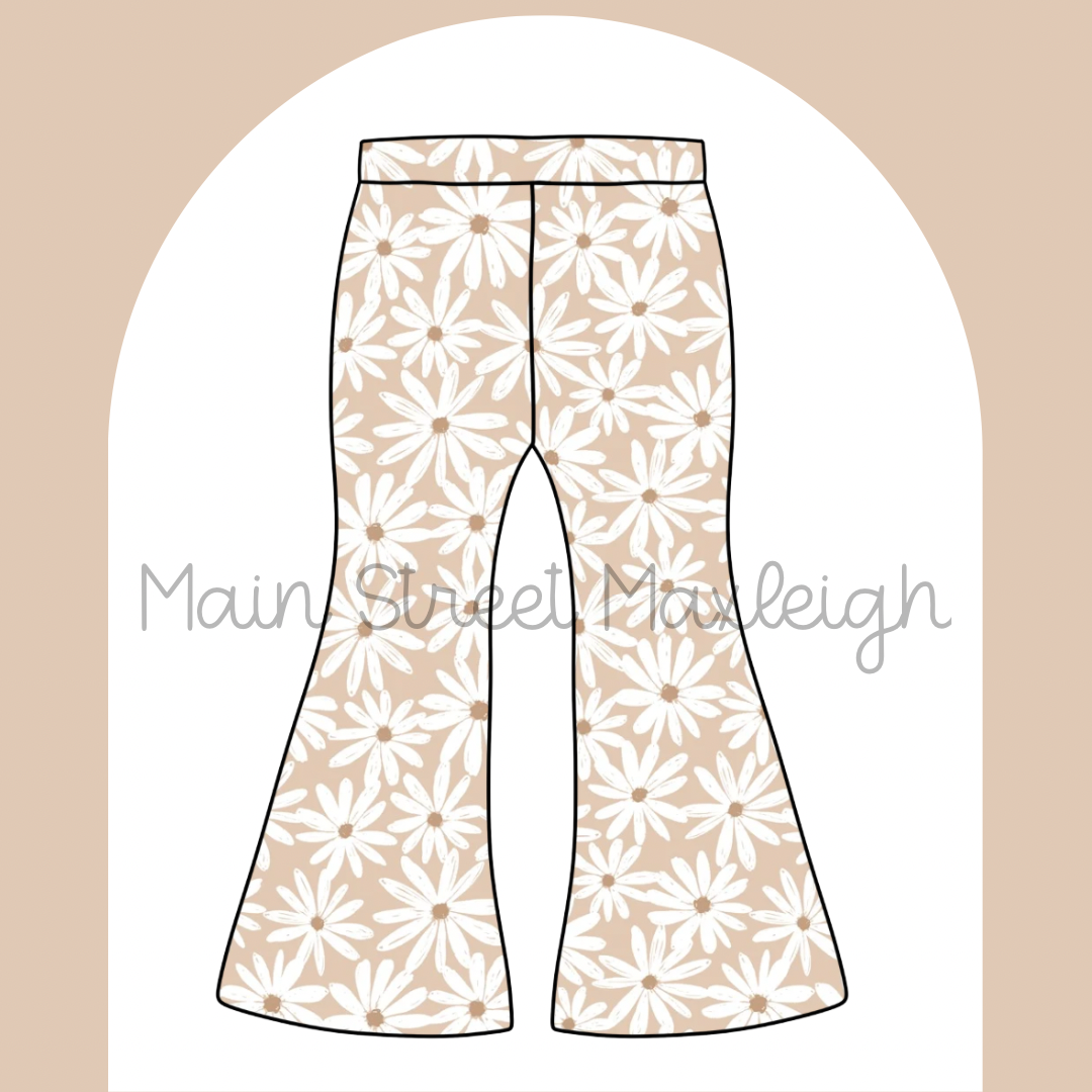 Neutral floral flares