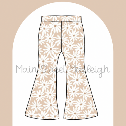 Neutral floral flares