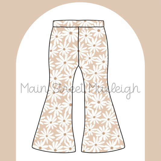Neutral floral flares