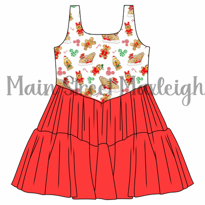 Very merry time Christmas cruise dress