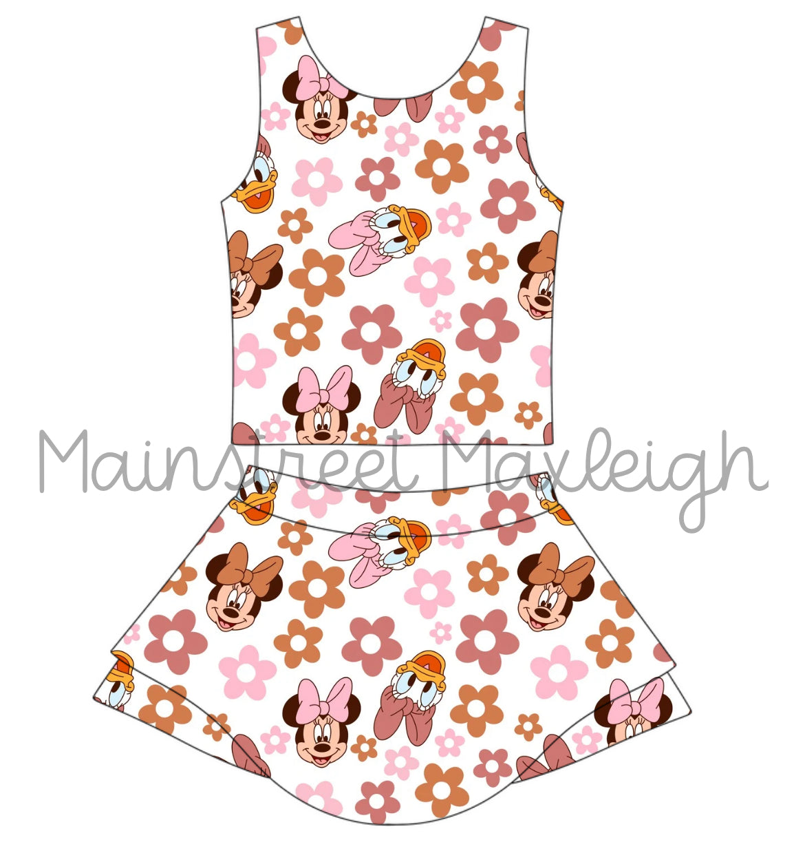 Flower friends yoga set