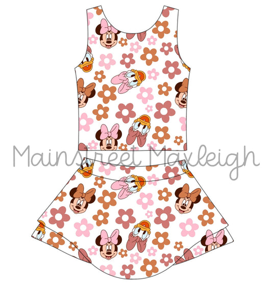 Flower friends yoga set