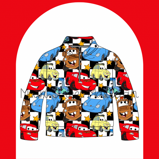 Cars half zip up