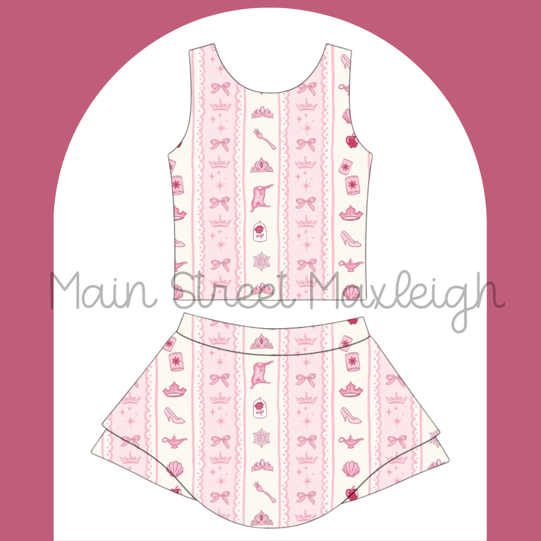 Royalty lace yoga set