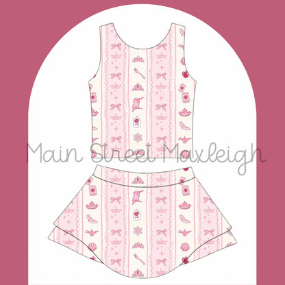 Royalty lace yoga set