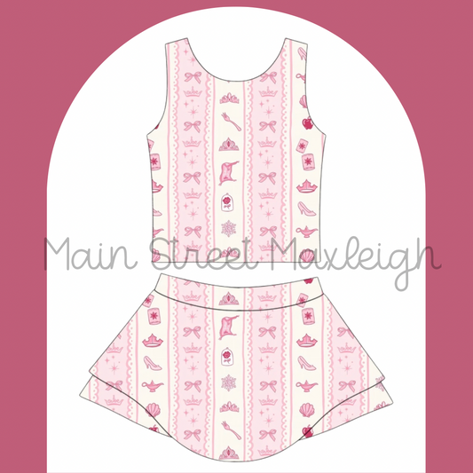 Royalty lace yoga set