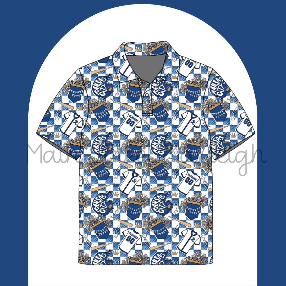 Kc baseball polo