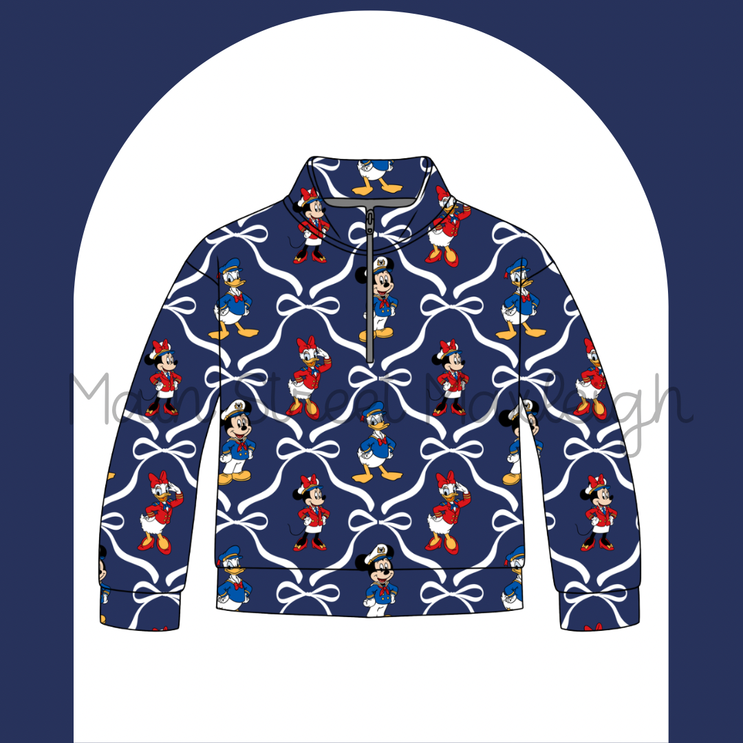 Navy cruise zip