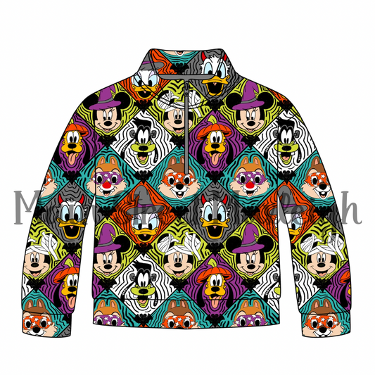 Halloween Diamond zip