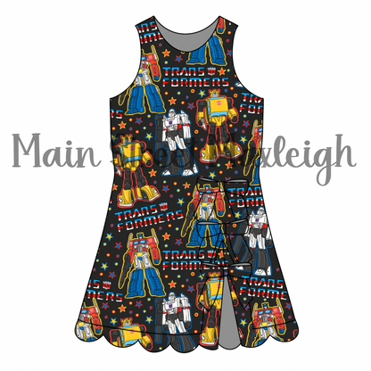 Transform bow dress