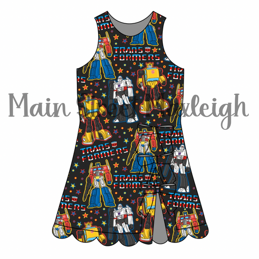 Transform bow dress