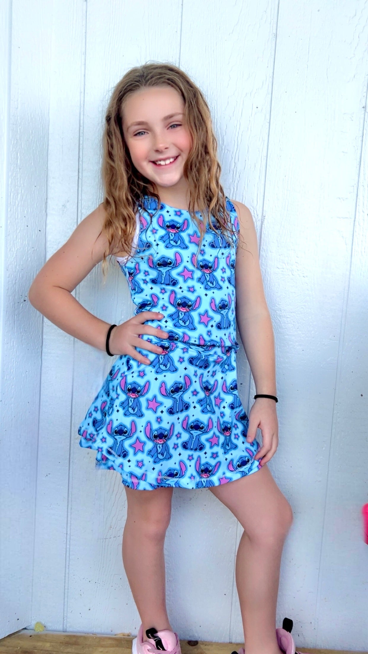 Stitch star yoga set