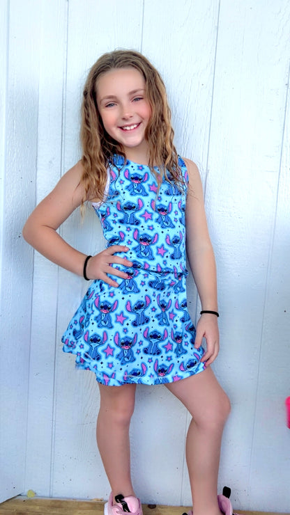 Stitch star yoga set