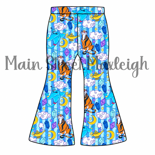 Magic lamp flares