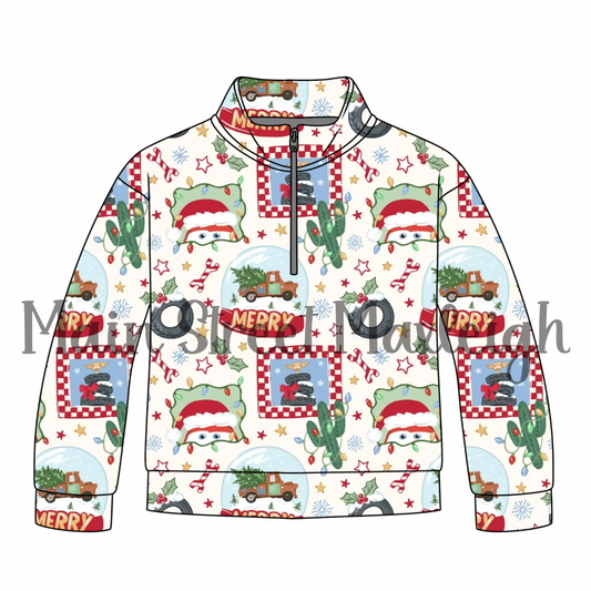 Christmas car zip
