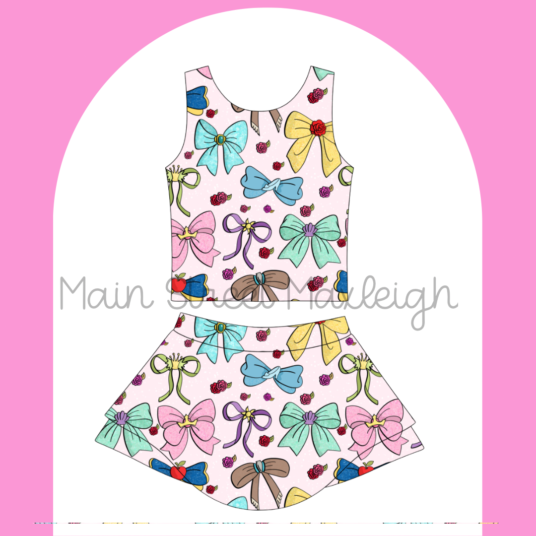 Princess Bow yoga set