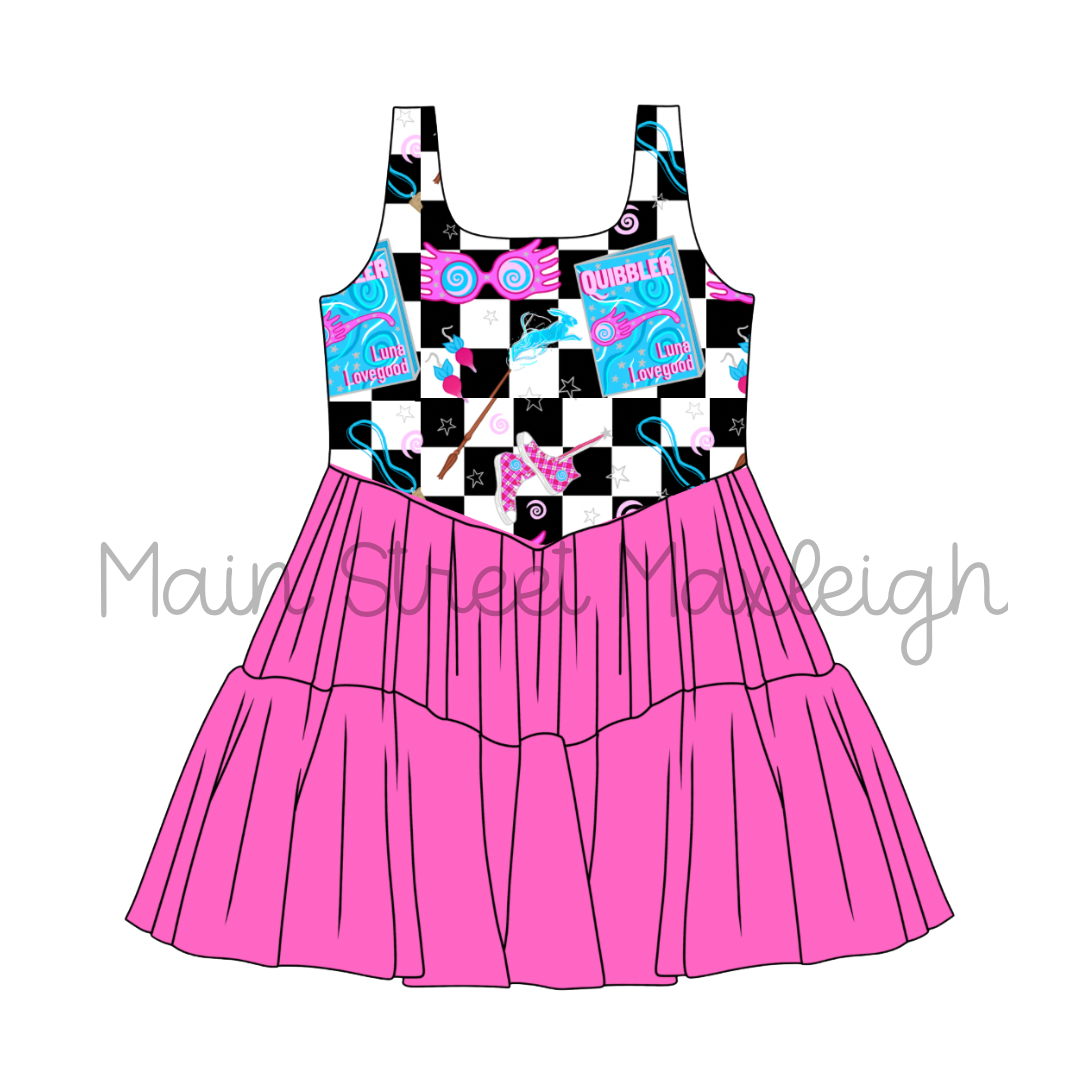 Electric Luna dress