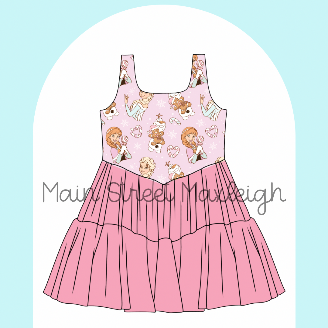 Frozen Christmas Dress