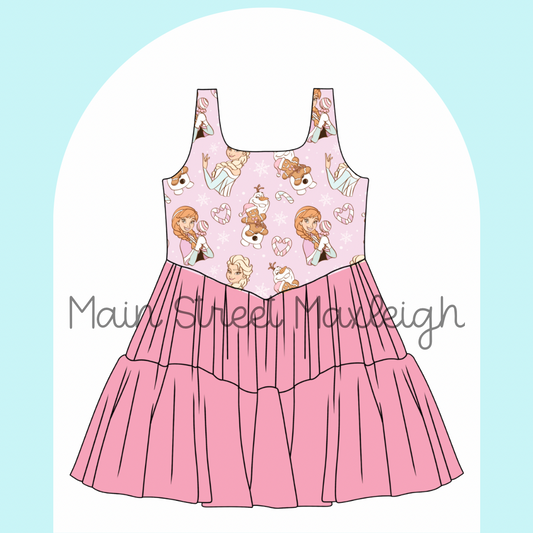 Frozen Christmas Dress