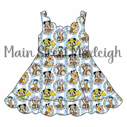 Alaska Porthole cruise scallop dress