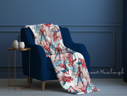 Spider 50x60 Sherpa blanket