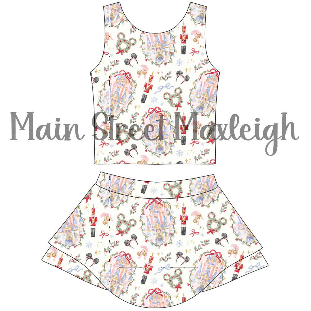 Magical Christmas Yoga set